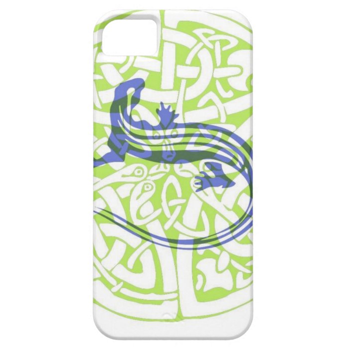 Lizard Symbol on Celtic Knot Case For iPhone 5/5S