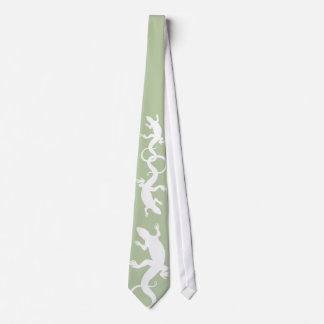 Lizard Tie Cool Reptile Gifts Lizard Art Necktie