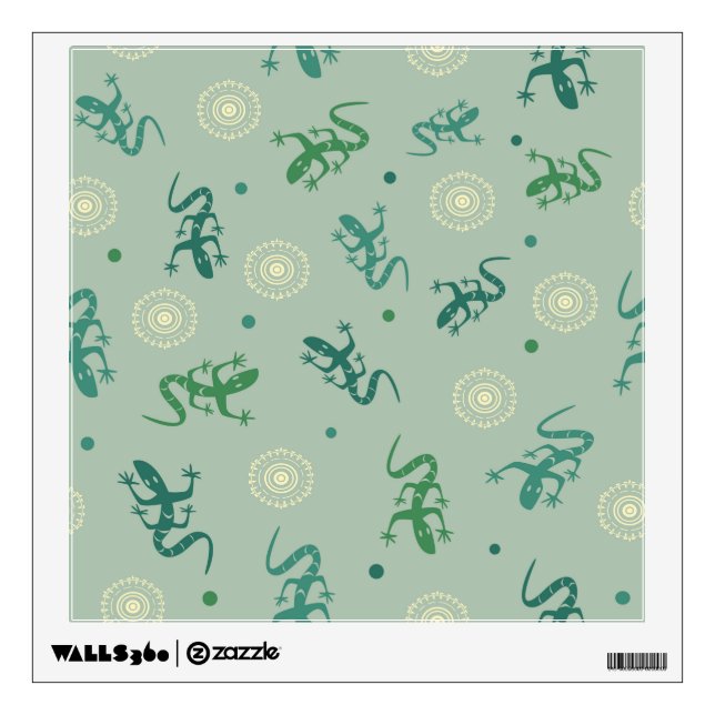 Lizard Wall Decal (Front)