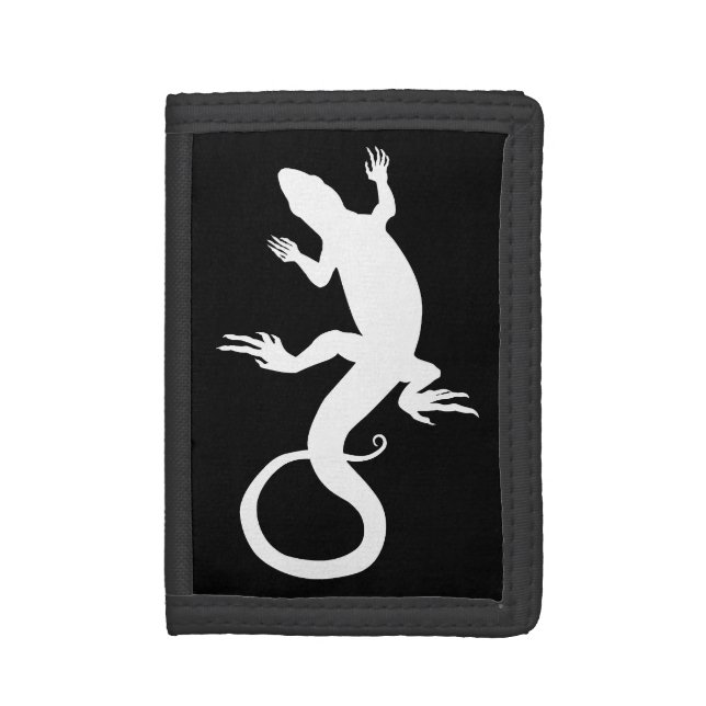 Lizard Wallet Reptile Art Wallets Lizard Gifts (Front Vertical)