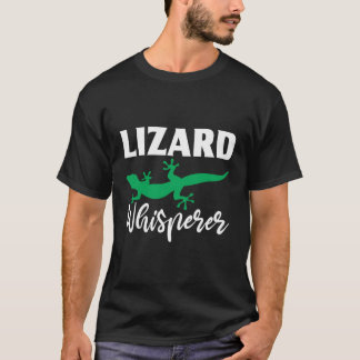 Lizard Whisperer Anole Reptile Boy Lizard T-Shirt