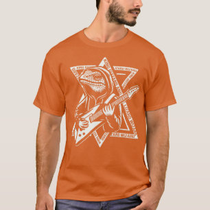 Lizard Wizard Vintage Psychedelic Fan Art T-Shirt