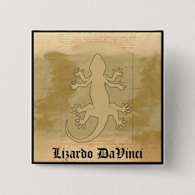 Lizardo DaVinci Button (Front)