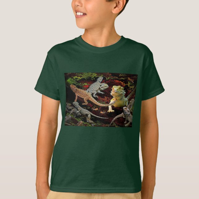 lizards galore T-shirt  (Front)