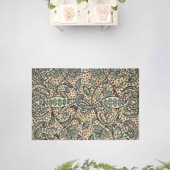 Lizards Rug (Insitu (Wedding))