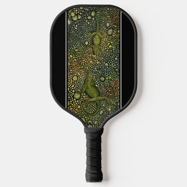 lizzards carbon fiber pickleball paddle  (Front)