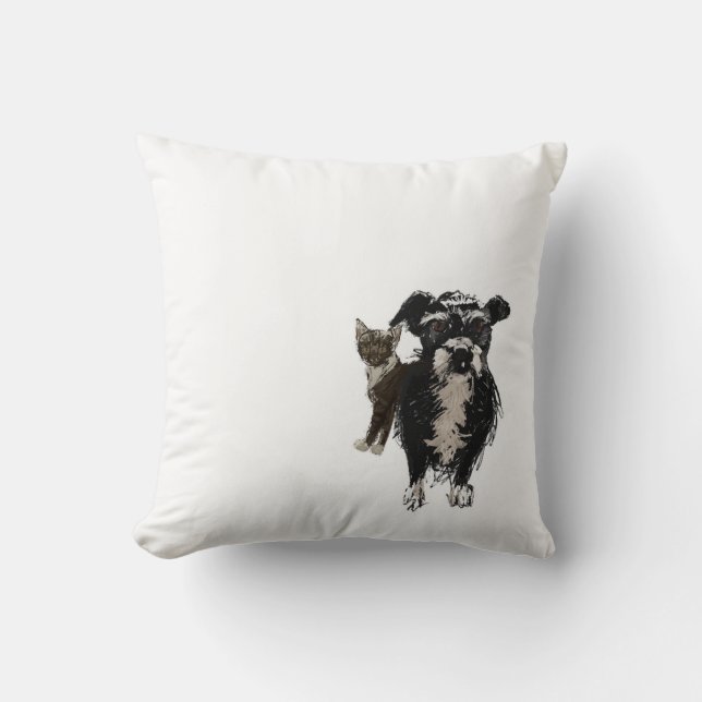 Lizzie 2.0 throw pillow (Front)