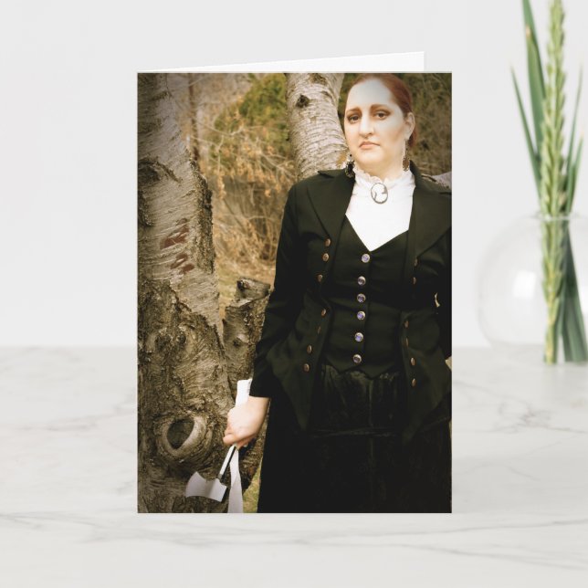 Lizzie Borden Birthday Card (Front)