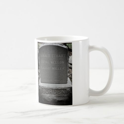 Lizzie Borden Dogs Gravestone _ Sleeping Awhile Coffee Mug