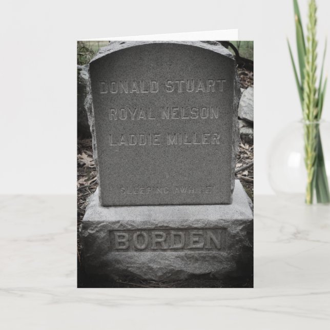 Lizzie Borden - Donald Stuart, Laddie Miller, Dogs Card (Front)