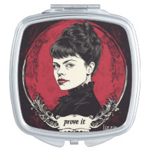 Lizzie Borden Prove It Compact Mirror