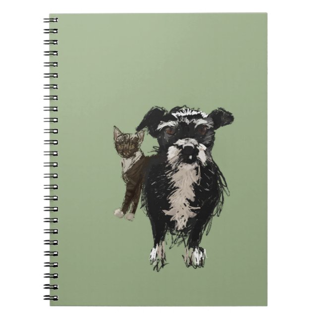 Lizzie & Kitty Notebook (Front)