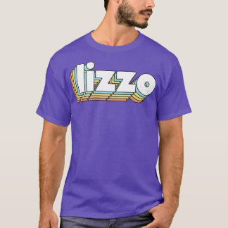 Lizzo Retro Rainbow Typography Faded Style T-Shirt