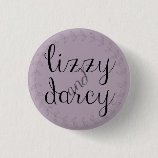 Lizzy & Darcy pin for Jane Austen fans.