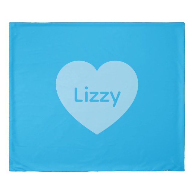 Lizzy Hugs Reversible  Duvet Cover (Front)