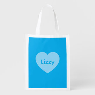 Lizzy Hugs Reversible  Grocery Bag