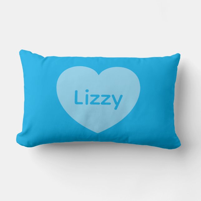 Lizzy Hugs Reversible  Lumbar Pillow (Front)