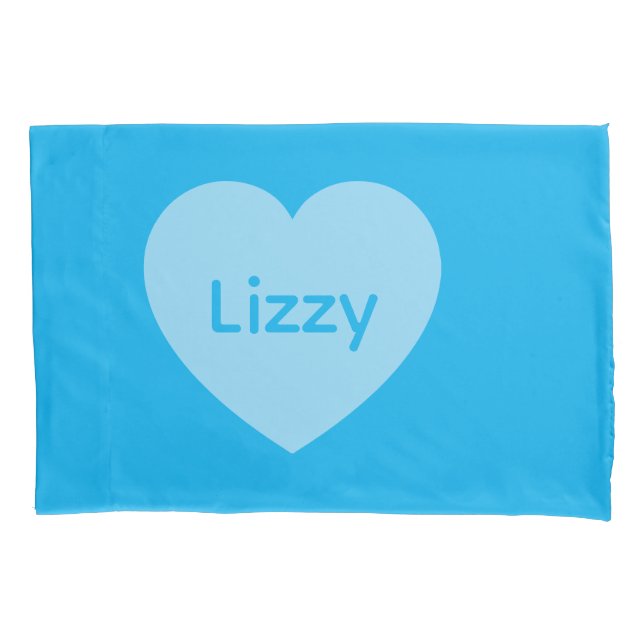 Lizzy Hugs Reversible  Pillow Case (Front)