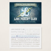 LJHS Parent Club (Front & Back)