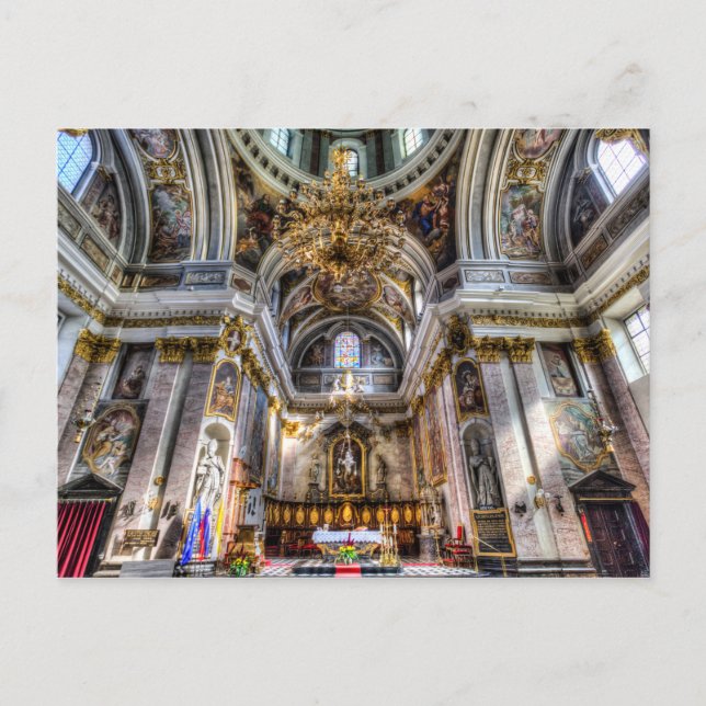 Ljubljana Cathedral Postcard (Front)
