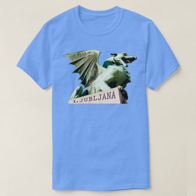Ljubljana City of Dragons T-Shirt (Design Front)