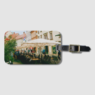 Ljubljana Cityscape Luggage Tag