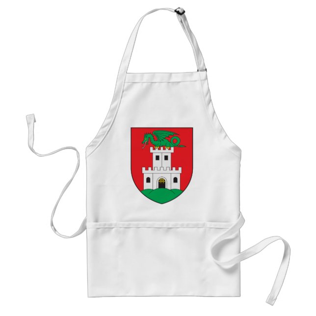 Ljubljana Coat Of Arms Adult Apron (Front)