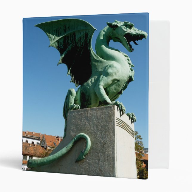 Ljubljana Dragon 3 Ring Binder (Front/Inside)