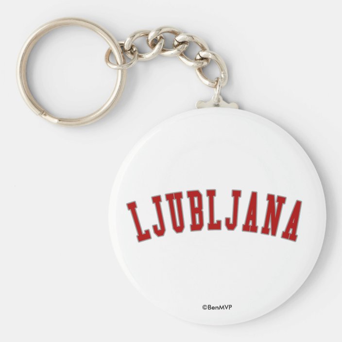 Ljubljana Key Chain