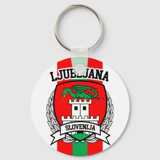 Ljubljana Keychain (Front)