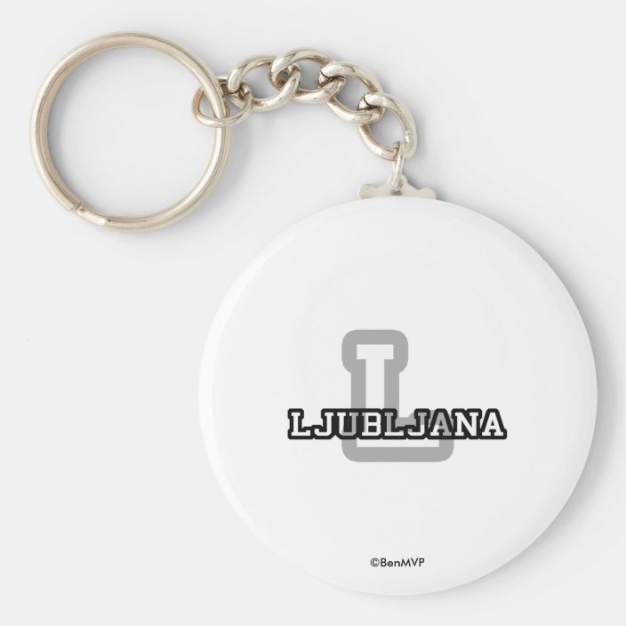 Ljubljana Keychain