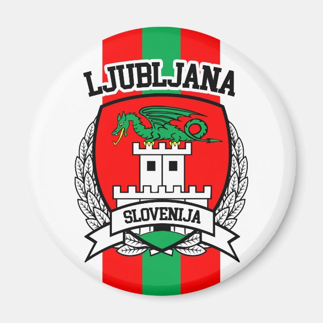 Ljubljana Magnet (Front)