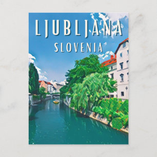 Ljubljana, pearl of Slovenia Postcard