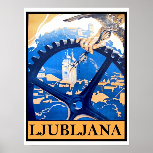 Ljubljana Poster (Front)