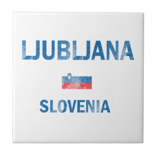 Ljubljana Slovenia Designs Tile