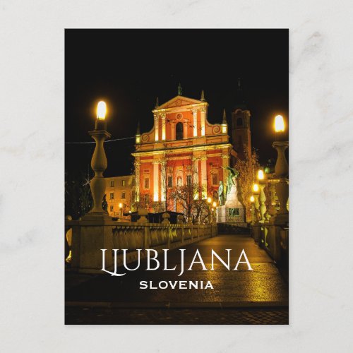 Ljubljana Slovenia Postcard