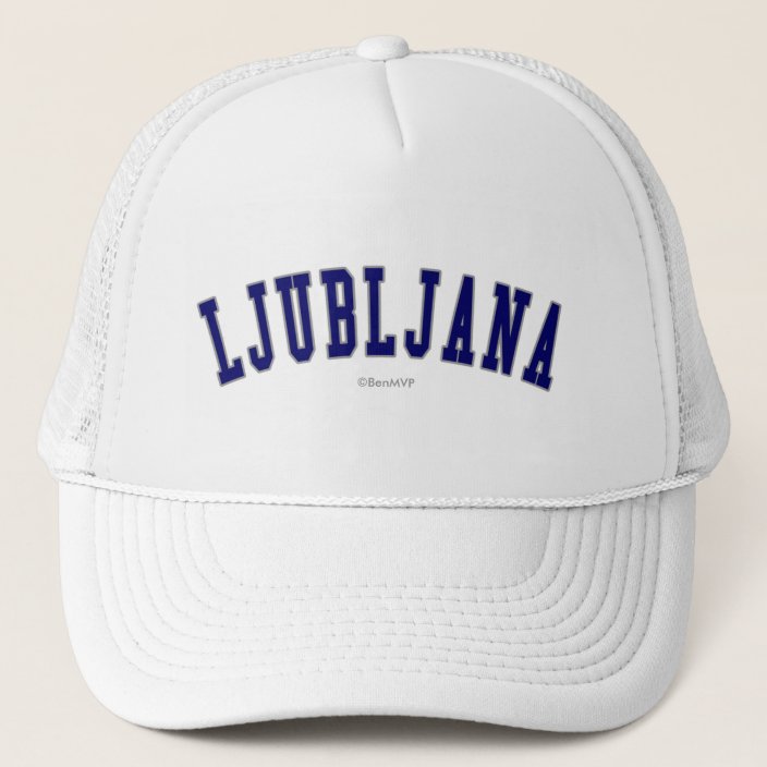 Ljubljana Trucker Hat