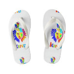 LK Kids Logo Flip Flops – Step Bold, Step Kind