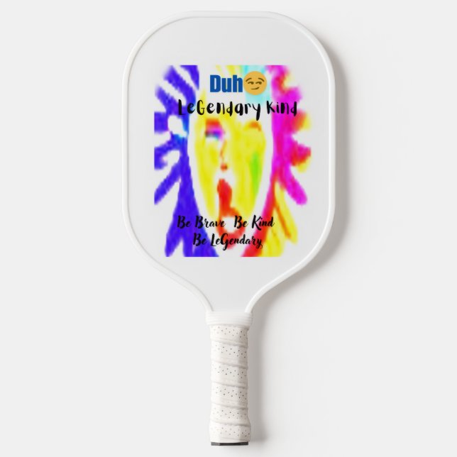 LK Play Bold, Play Kind Pickleball Raquet (Front)