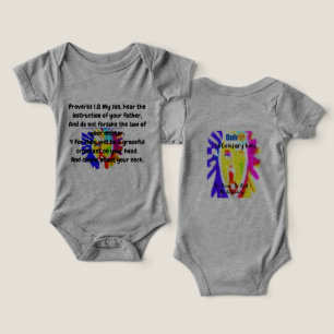 LK Proverbs 1 Baby/Toddler – Wisdom from the Start Infant T-shirt