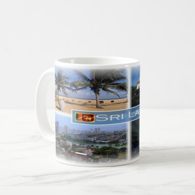 LK Sri Lanka - Coffee Mug (Front Left)