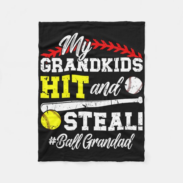 Ll Grandad Sell Softll Grandad Of Llers  Fleece Blanket (Front)