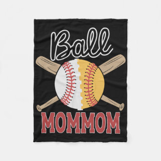 Ll Mommom Sell Softll Player Team Sports Fleece Blanket