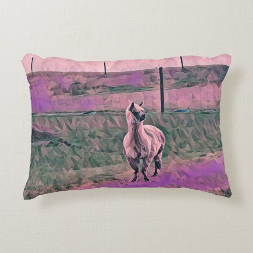 Llama Accent Pillow