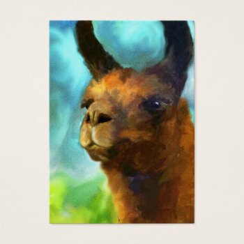 Llama Aceo Art Trading Cards by jaisjewels at Zazzle