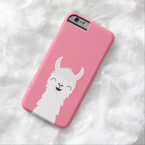 Llama alpaca face barely there iPhone 6 case