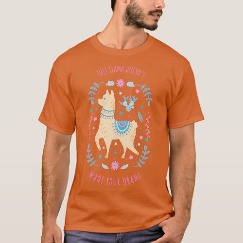 Llama Alpaca Lover Cute T_Shirt
