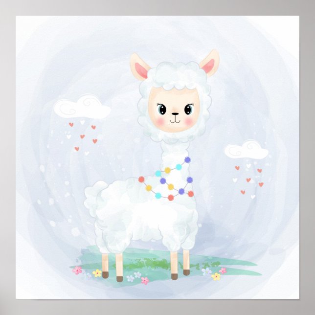 Llama/Alpaca  Poster (Front)