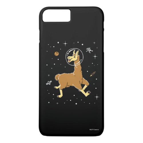 Llama Animals In Space iPhone 8 Plus7 Plus Case