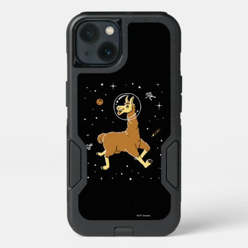 Llama Animals In Space iPhone 13 Case